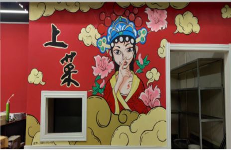 平昌墙体彩绘的发展和应用