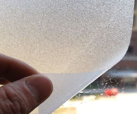 平昌玻璃门外面粘广告用什么材料好？