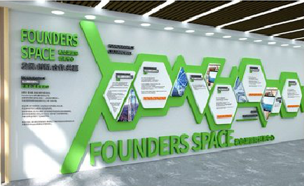 平昌如何用亚克力材料制作公司文化墙？